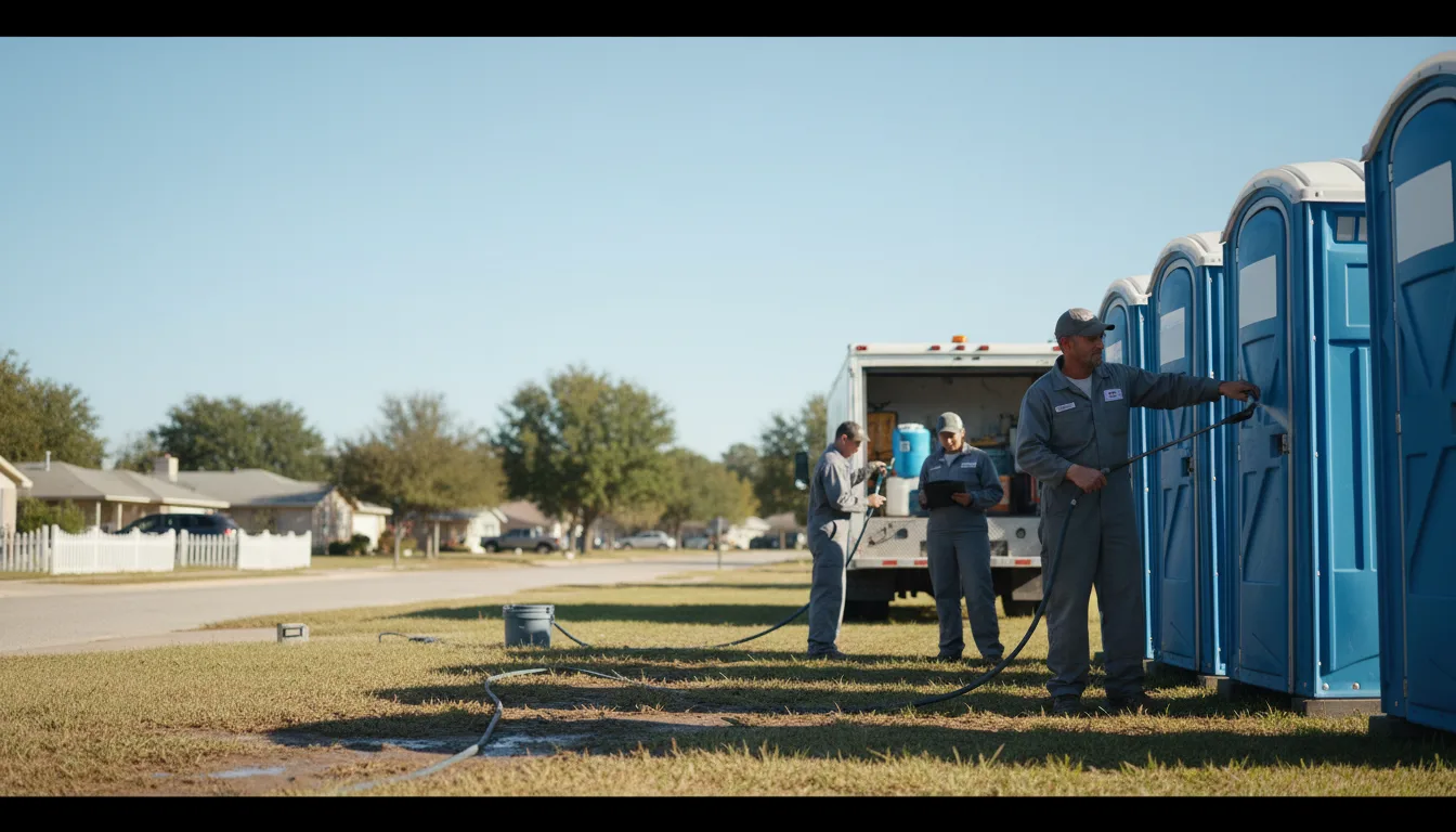 Long-Term Portable Toilet Rental in Mccune, KS near me